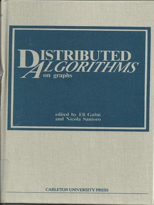 cover image of Distributed Algorithms on Graphs